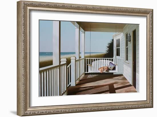 Bedroom Dog-Zhen-Huan Lu-Framed Giclee Print