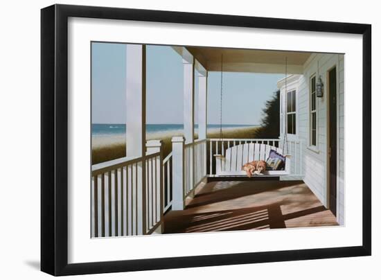 Bedroom Dog-Zhen-Huan Lu-Framed Giclee Print