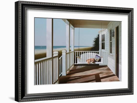 Bedroom Dog-Zhen-Huan Lu-Framed Giclee Print