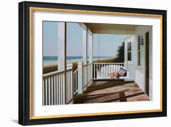 Bedroom Dog-Zhen-Huan Lu-Framed Giclee Print