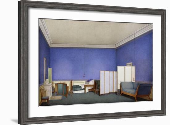 Bedroom of General Count Adam Albert Von Neipperg-null-Framed Giclee Print