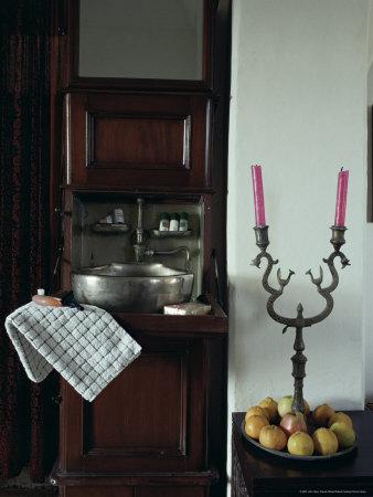 Bedroom Suite With Original Travelling Fold Down Wash Basin Neemrana India Photographic Print By John Henry Claude Wilson Art Com