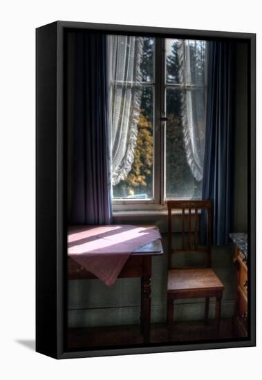 Bedroom Window-Nathan Wright-Framed Premier Image Canvas