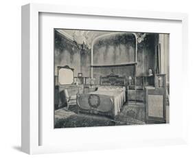 'Bedroom with Furniture in Walnut and Citron Wood', 1915-Eugenio Quarti-Framed Photographic Print