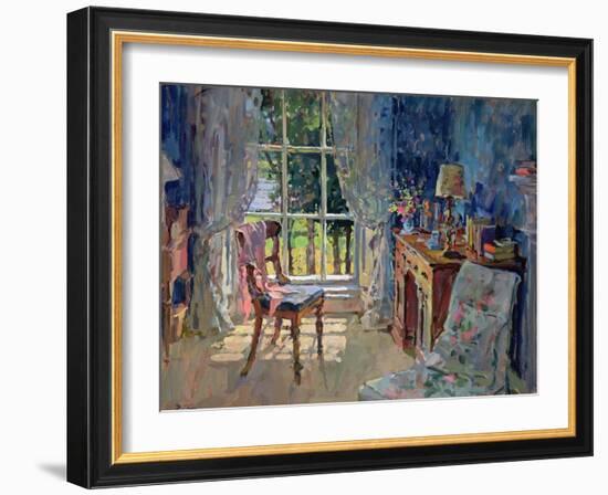 Bedroom with Lake View-Susan Ryder-Framed Giclee Print
