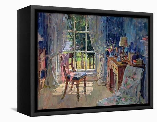 Bedroom with Lake View-Susan Ryder-Framed Premier Image Canvas
