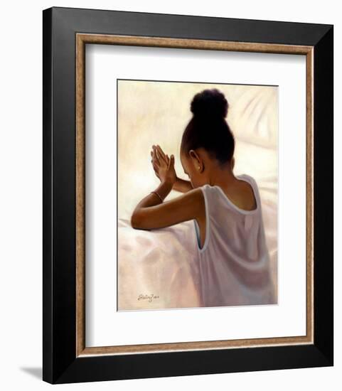 Bedtime Prayer-Sterling Brown-Framed Art Print