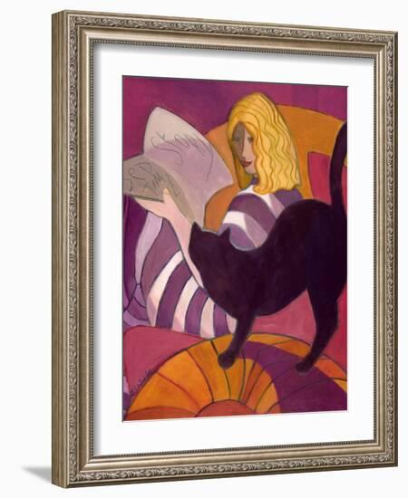 Bedtime Story, 2003-04-Jeanette Lassen-Framed Giclee Print