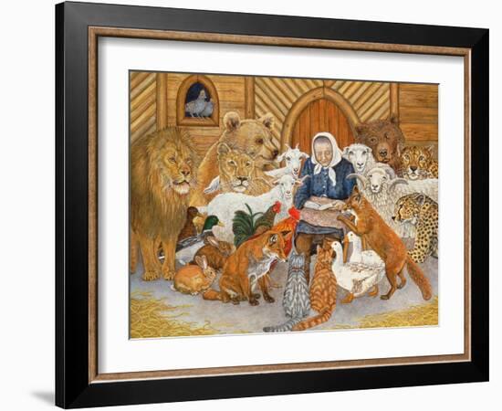 Bedtime Story on the Ark, 1994-Domenico Fetti or Feti-Framed Giclee Print