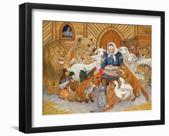 Bedtime Story on the Ark, 1994-Domenico Fetti or Feti-Framed Giclee Print