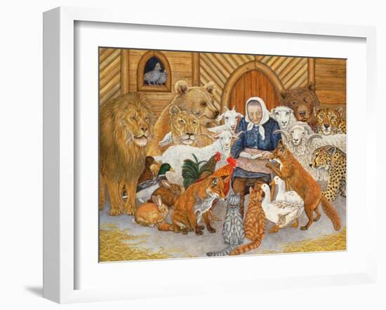 Bedtime Story on the Ark, 1994-Domenico Fetti or Feti-Framed Giclee Print