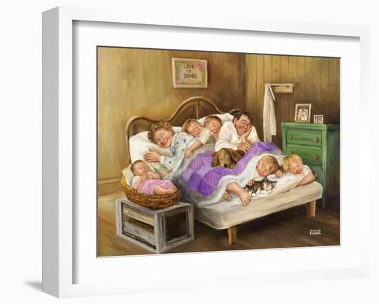 Bedtime-Dianne Dengel-Framed Giclee Print