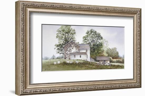 Bee Boxes-Ray Hendershot-Framed Giclee Print