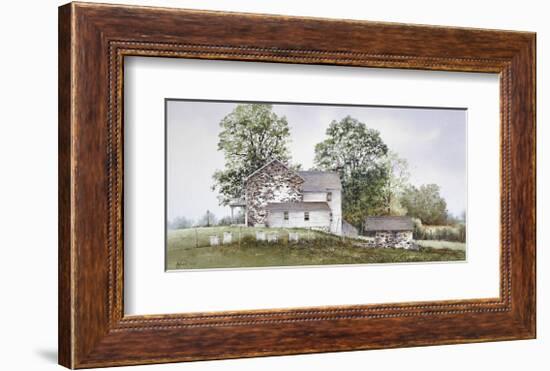 Bee Boxes-Ray Hendershot-Framed Giclee Print