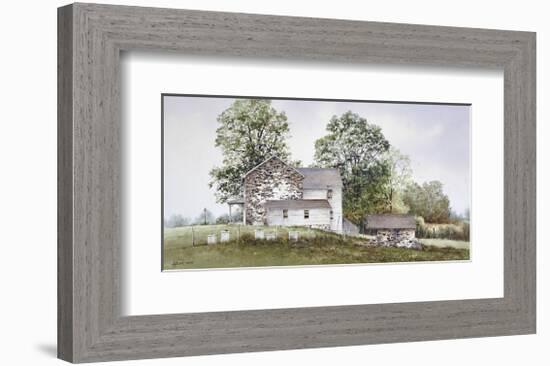 Bee Boxes-Ray Hendershot-Framed Giclee Print