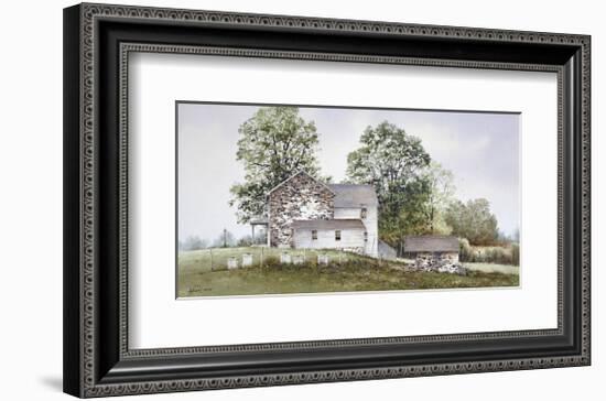 Bee Boxes-Ray Hendershot-Framed Giclee Print