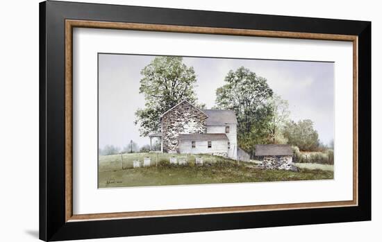 Bee Boxes-Ray Hendershot-Framed Giclee Print