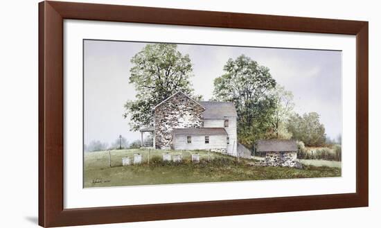 Bee Boxes-Ray Hendershot-Framed Giclee Print