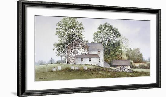 Bee Boxes-Ray Hendershot-Framed Giclee Print