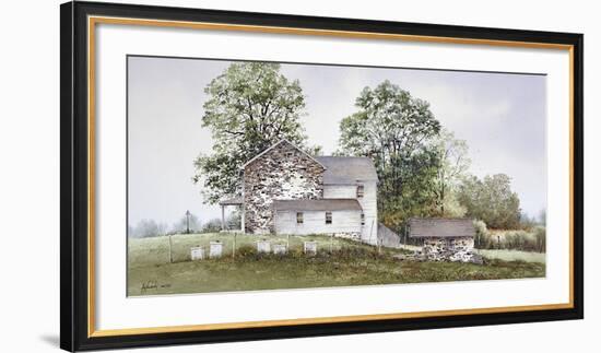 Bee Boxes-Ray Hendershot-Framed Giclee Print