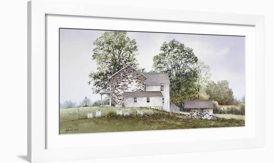 Bee Boxes-Ray Hendershot-Framed Giclee Print