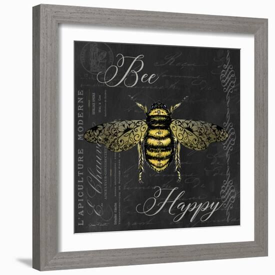Bee Happy A-Jean Plout-Framed Giclee Print