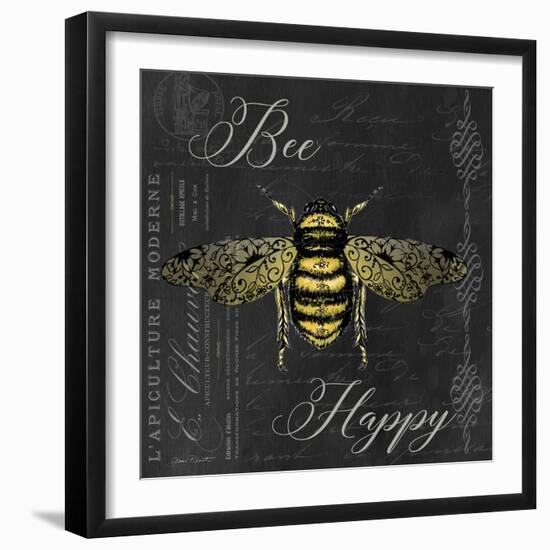 Bee Happy A-Jean Plout-Framed Giclee Print