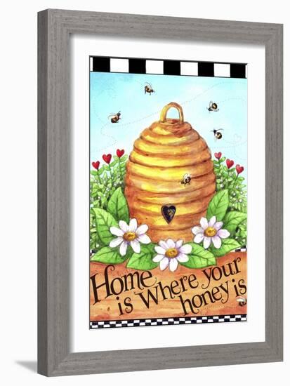 Bee Hive Home-Melinda Hipsher-Framed Giclee Print