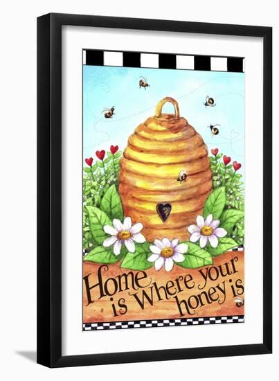 Bee Hive Home-Melinda Hipsher-Framed Giclee Print