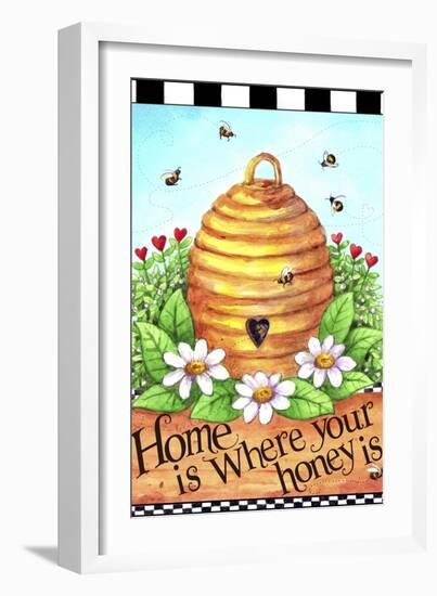 Bee Hive Home-Melinda Hipsher-Framed Giclee Print