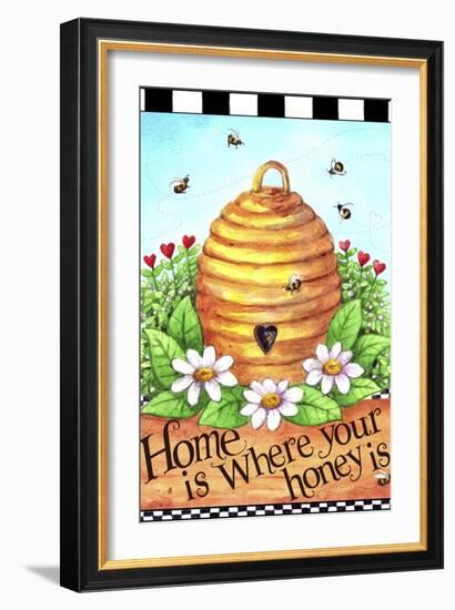 Bee Hive Home-Melinda Hipsher-Framed Giclee Print