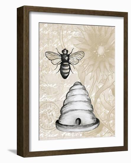 Bee Hives I-Elizabeth Medley-Framed Art Print