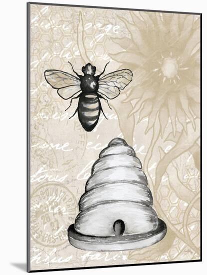 Bee Hives I-Elizabeth Medley-Mounted Art Print