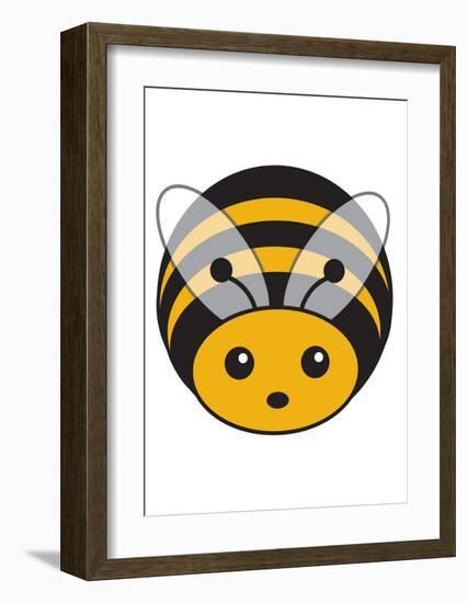 Bee-null-Framed Art Print