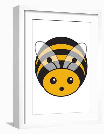 Bee-null-Framed Art Print