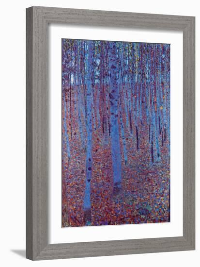 Beech Forest-Gustav Klimt-Framed Premium Giclee Print