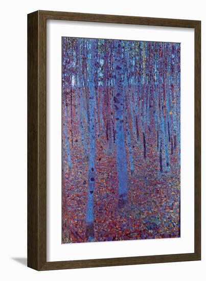 Beech Forest-Gustav Klimt-Framed Premium Giclee Print