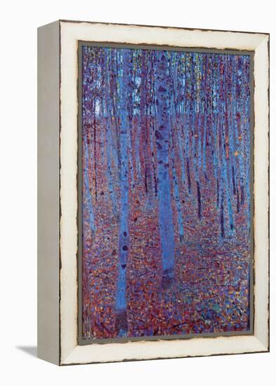 Beech Forest-Gustav Klimt-Framed Stretched Canvas