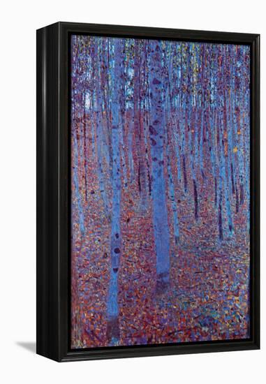 Beech Forest-Gustav Klimt-Framed Stretched Canvas