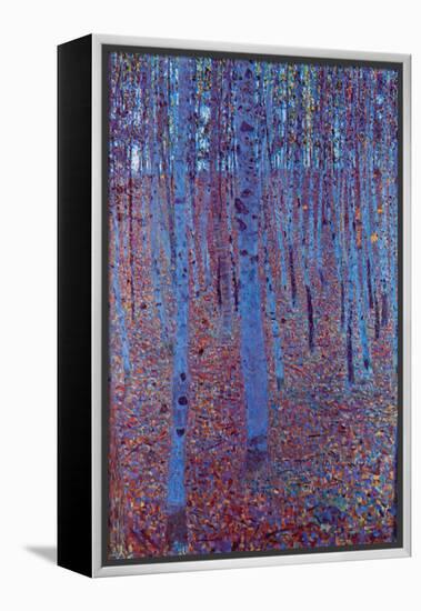 Beech Forest-Gustav Klimt-Framed Stretched Canvas