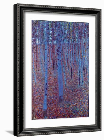 Beech Forest-Gustav Klimt-Framed Art Print