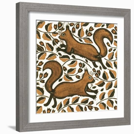 Beechnut Squirrels, 2002-Nat Morley-Framed Giclee Print