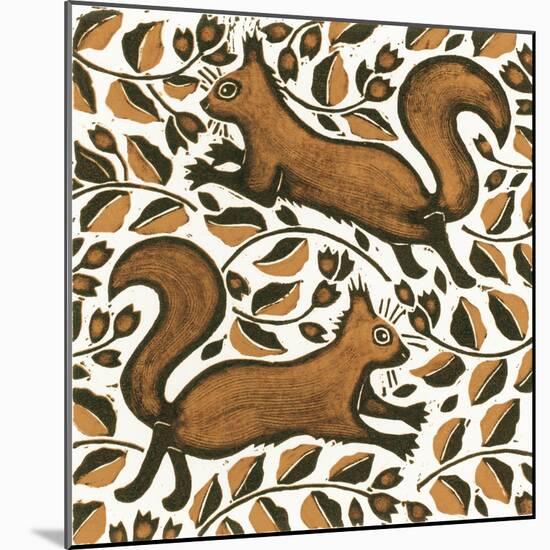 Beechnut Squirrels, 2002-Nat Morley-Mounted Giclee Print