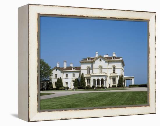 Beechwood Mansion, Newport, Rhode Island, USA-null-Framed Premier Image Canvas