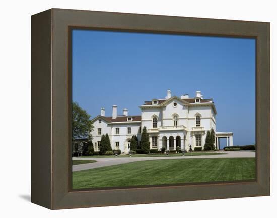 Beechwood Mansion, Newport, Rhode Island, USA-null-Framed Premier Image Canvas