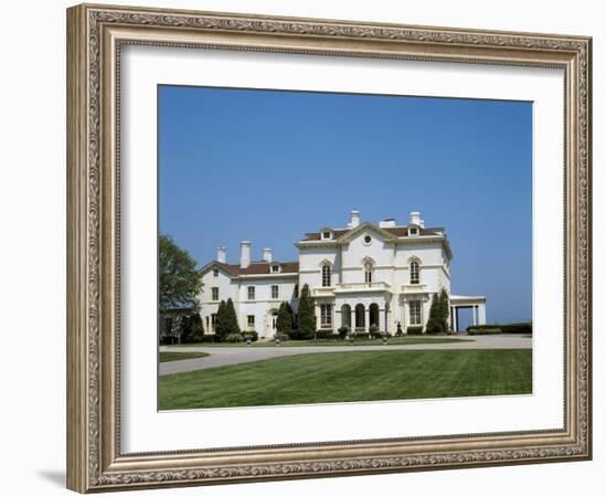 Beechwood Mansion, Newport, Rhode Island, USA-null-Framed Photographic Print