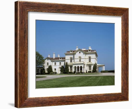 Beechwood Mansion, Newport, Rhode Island, USA-null-Framed Photographic Print