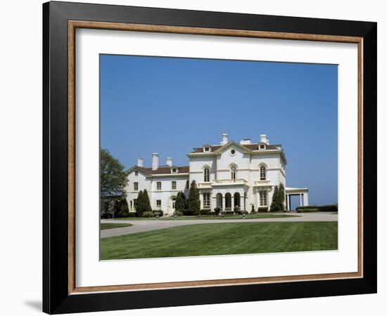 Beechwood Mansion, Newport, Rhode Island, USA-null-Framed Photographic Print