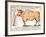 Beef: Diagram Depicting the Different Cuts of Meat-null-Framed Giclee Print