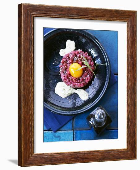 Beef Fillet Tartare with Wasabi Bearnaise-Jan-peter Westermann-Framed Photographic Print